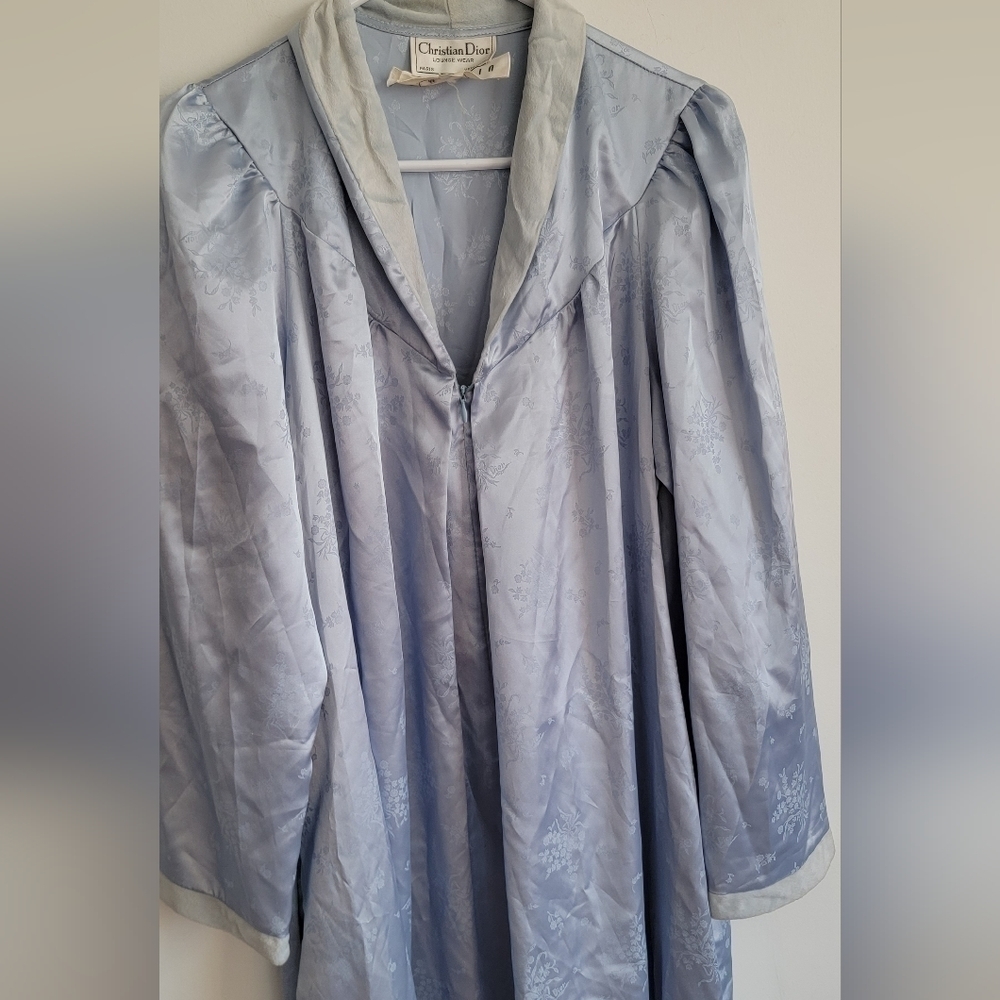 Christian DIOR vintage lounge wear house coat exclusive piece - Picture 10 of 11